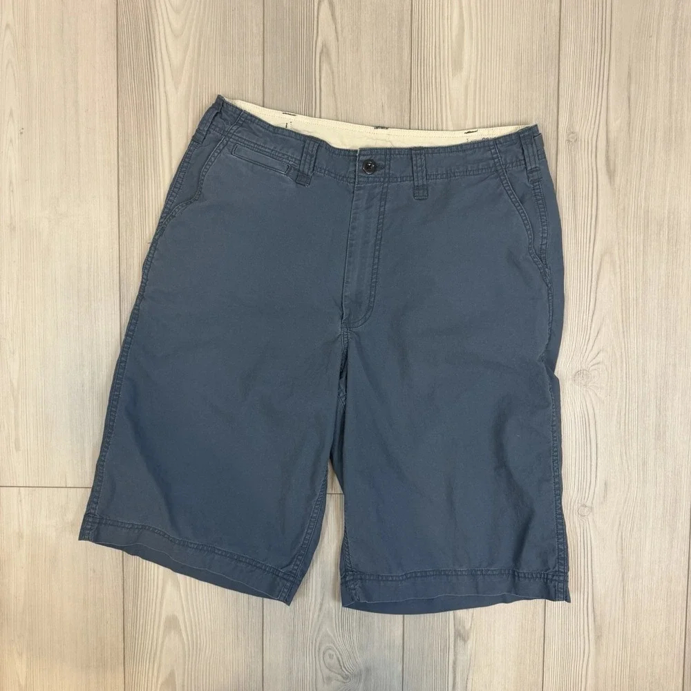 Polo Ralph Lauren Size 34 Blue Cargo Chino‎ Cotton Shorts